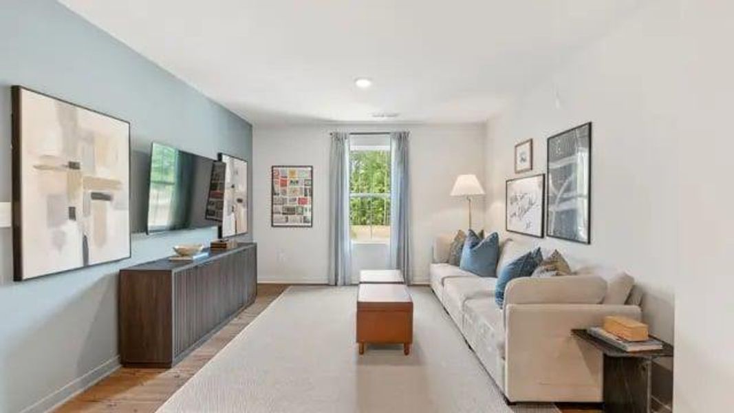 Furnished interior view inside a new home in Belleview Manor, Fairburn (Image 8).