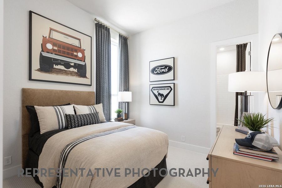 Furnished interior view inside a new home in Esperanza, Boerne (Image 3). Furnished interior view inside a new home in Esperanza, Boerne (Image 3).