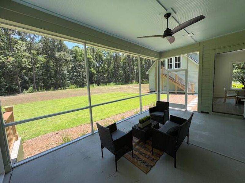 Furnished interior view inside a new home in , Johns Island (Image 26).