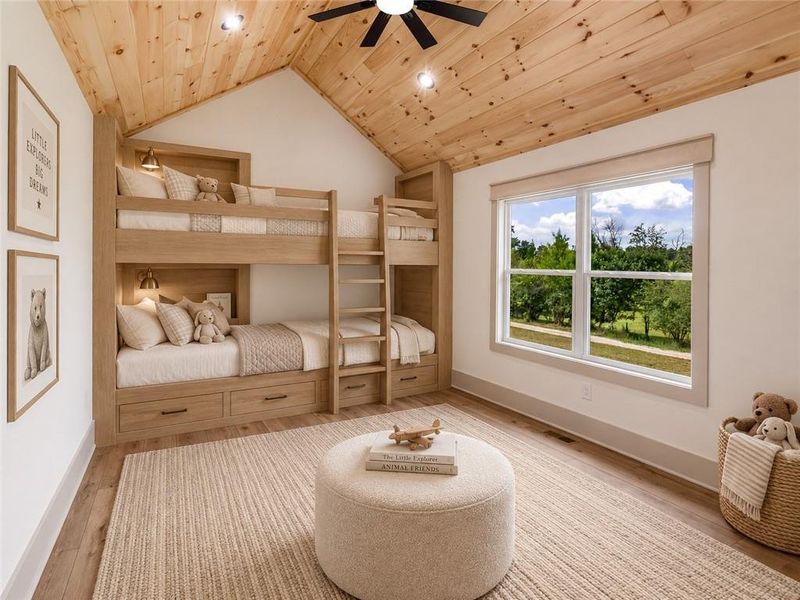 Furnished interior view inside a new home in , Ranger (Image 9).
