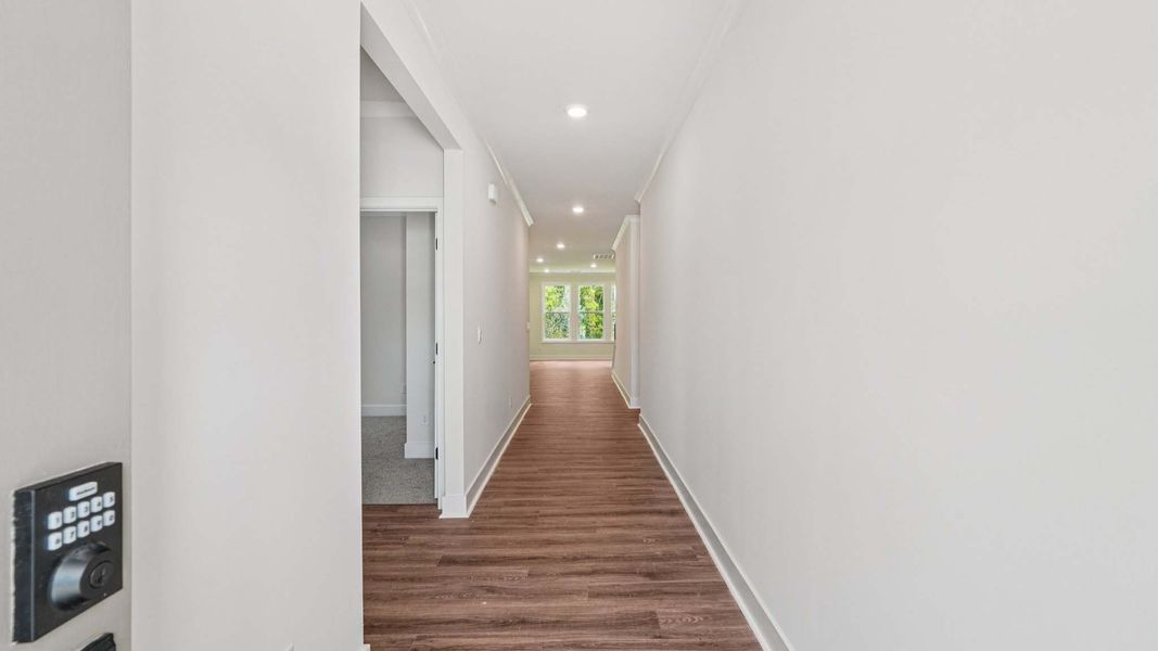 Representative unfurnished interior of a home built from the Cypress by D.R. Horton in Westport, York (Image 14).