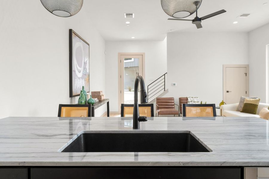 Furnished interior view inside a new home in , Austin (Image 24).