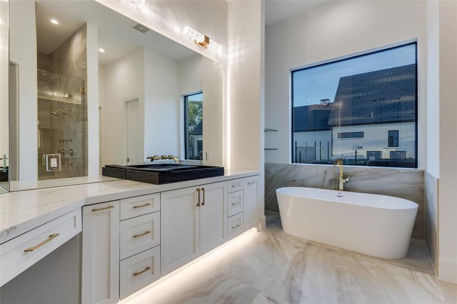 Furnished interior view inside a new home in , McKinney (Image 12).