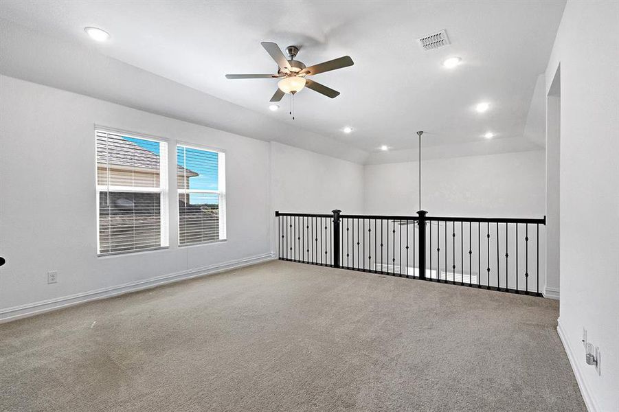 Spacious, unfurnished interior of a new home in , Little Elm (Image 25). Spacious, unfurnished interior of a new home in , Little Elm (Image 25).
