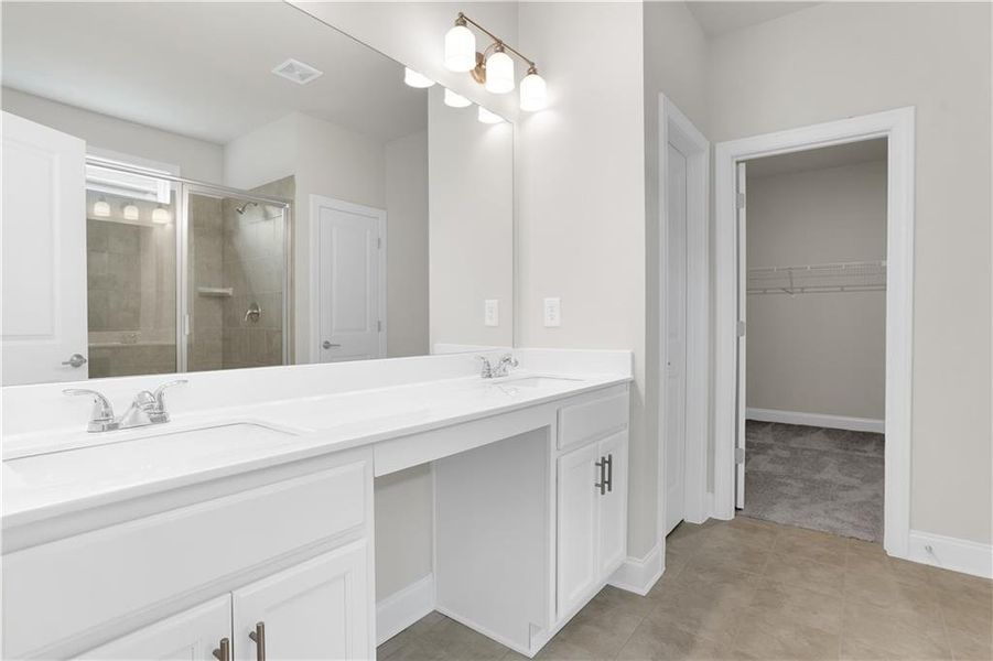 Furnished interior view inside a new home in Waters Edge, Mansfield (Image 3).