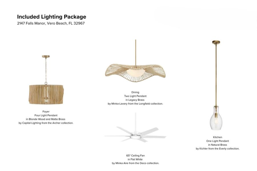 Included Lighting Package