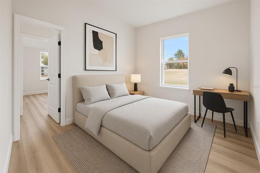 Furnished interior view inside a new home in , Ocala (Image 9).