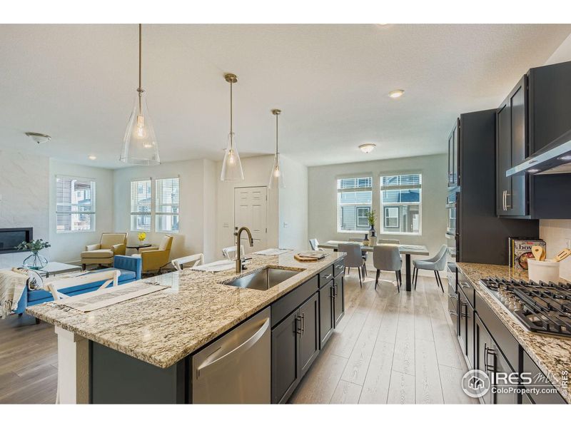 New, stainless steel appliances