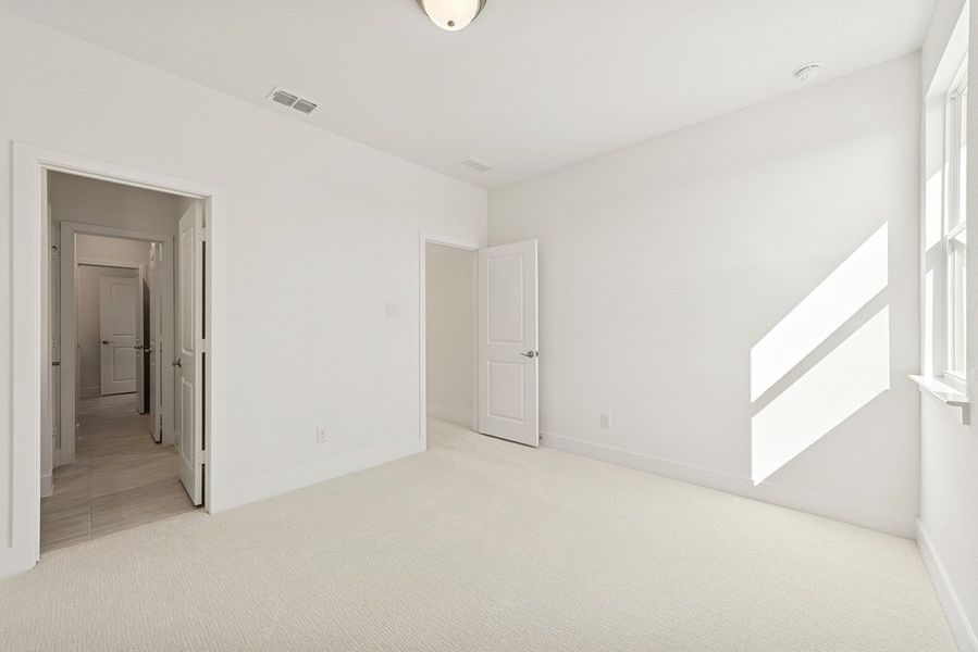 Representative unfurnished interior of a home built from the Skybrook by Landon Homes in Fields - East Village, Frisco (Image 29). Representative unfurnished interior of a home built from the Skybrook by Landon Homes in Fields - East Village, Frisco (Image 29).