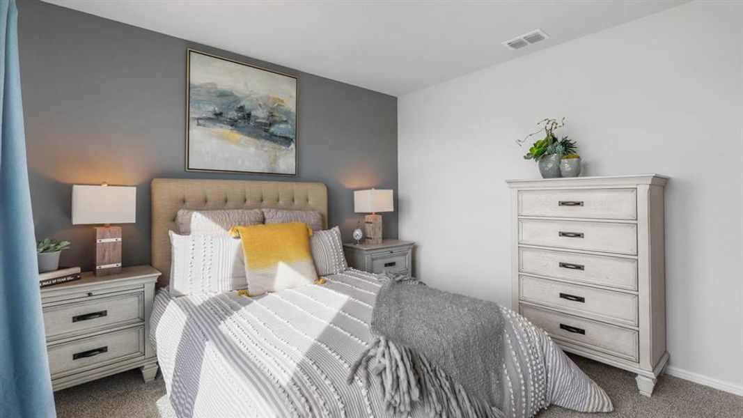 Furnished interior view inside a new home in Rosewood at Beltmill, Fort Worth (Image 14). Furnished interior view inside a new home in Rosewood at Beltmill, Fort Worth (Image 14).