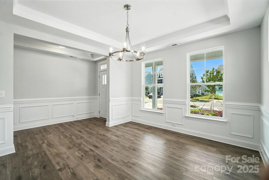 Spacious, unfurnished interior of a new home in Hampton Woods, Charlotte (Image 28).