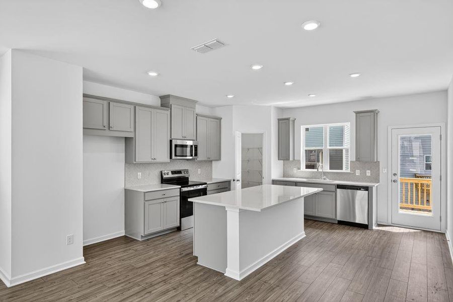Furnished interior view inside a new home in Somerset at Veterans Memorial, Mableton (Image 8).