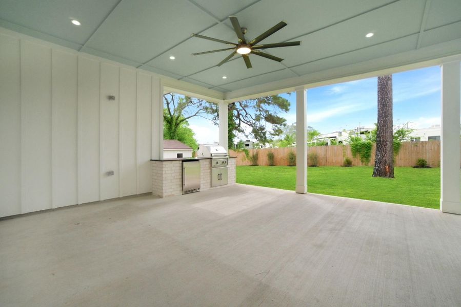 Exterior details and patio area of a home in , Montgomery (Image 36).