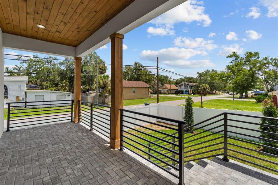 Exterior details and patio area of a home in , Tampa (Image 27). Exterior details and patio area of a home in , Tampa (Image 27).