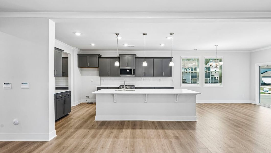 Furnished interior view inside a new home in Oak Grove Hill, Huntersville (Image 3).
