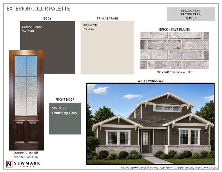 Exterior Color Palette