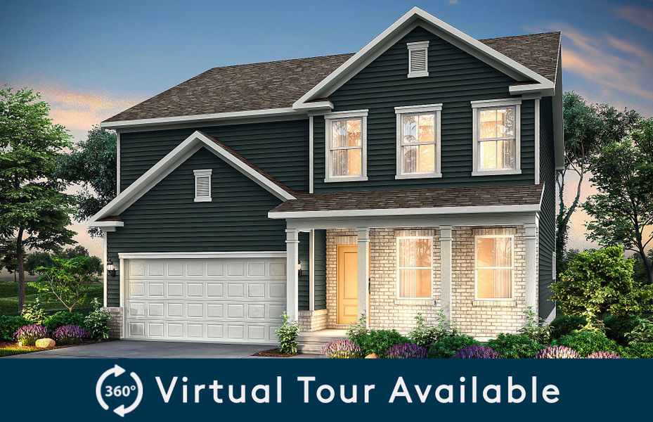 Image 67 representing the Hampton by Pulte Homes in Hamlet at Carothers Crossing, La Vergne, TN.