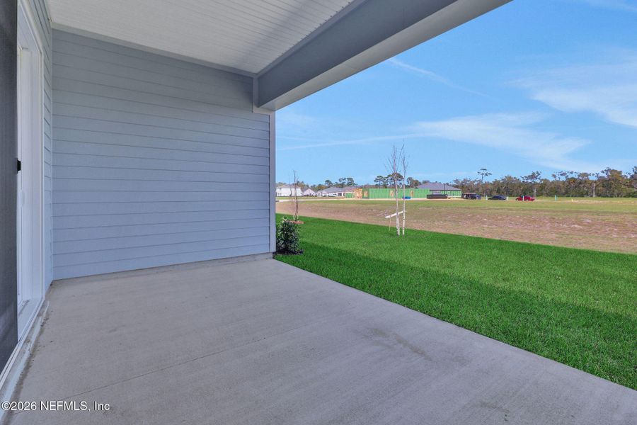 Exterior details and patio area of a home in Veranda Bay, Flagler Beach (Image 29).