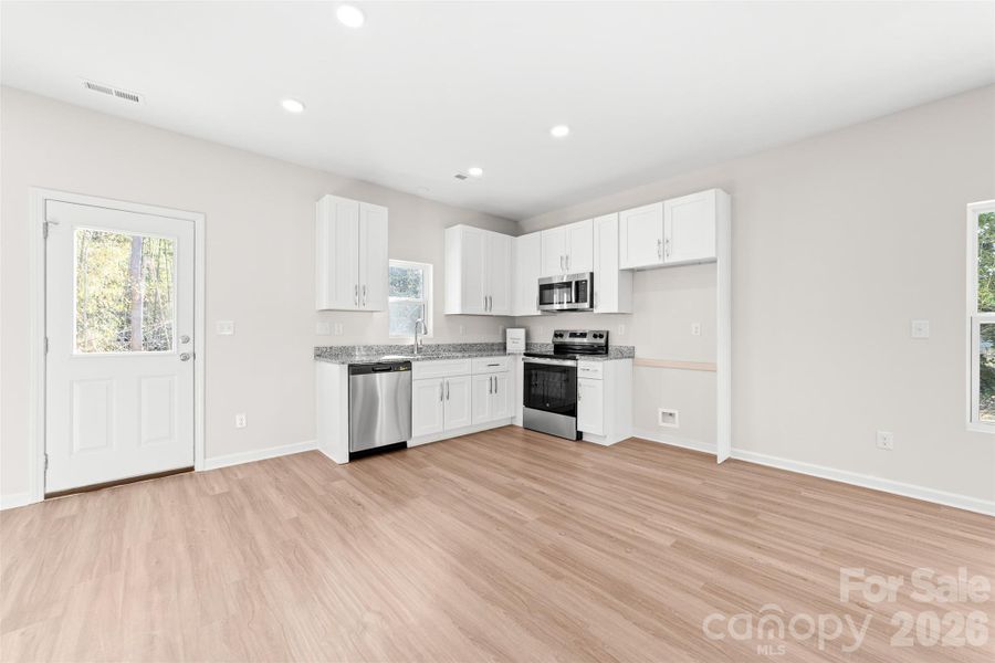 Furnished interior view inside a new home in , Bessemer City (Image 6).