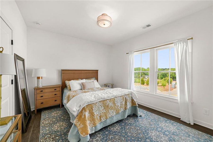 Furnished interior view inside a new home in , Milton (Image 39).