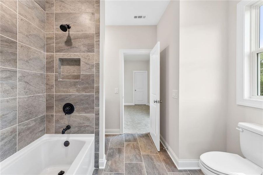 Furnished interior view inside a new home in Ashbury Commons, Powder Springs (Image 13).