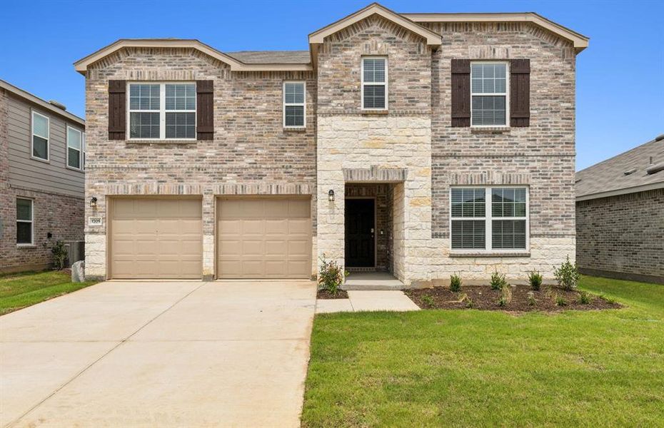 NEW CONSTRUCTION Beautiful two-story home at Townsend Green in Denton