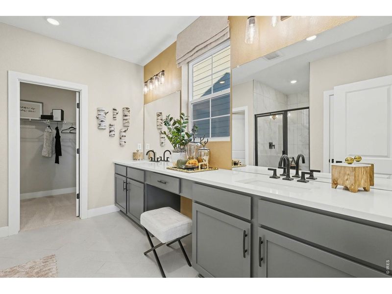 Furnished interior view inside a new home in Farmstead, Berthoud (Image 5).