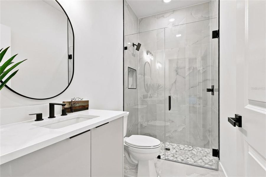 Furnished interior view inside a new home in , Port Charlotte (Image 18). Furnished interior view inside a new home in , Port Charlotte (Image 18).
