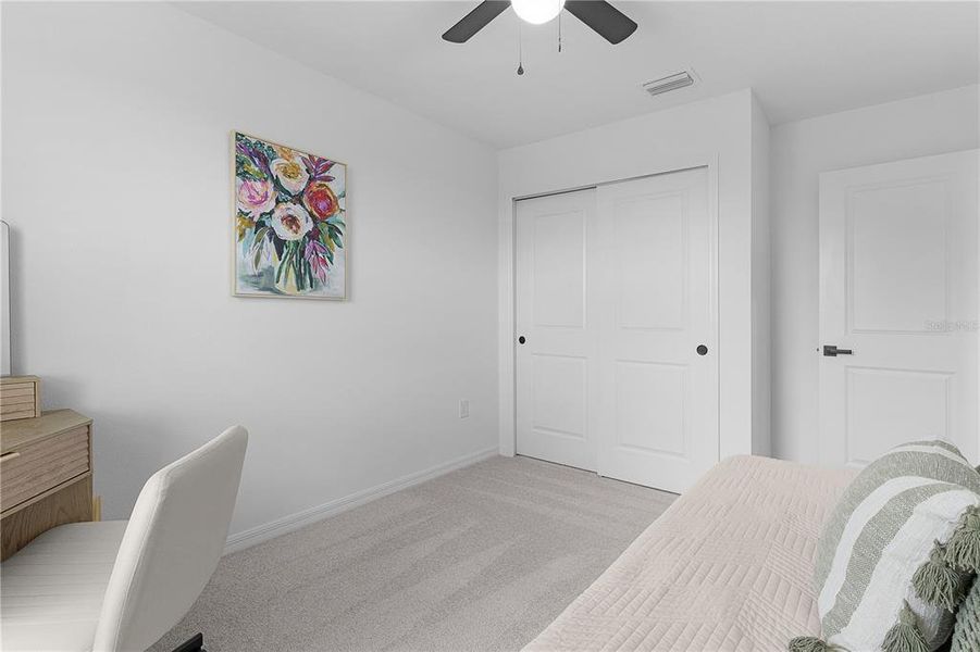 Furnished interior view inside a new home in Waterstone, Groveland (Image 37).