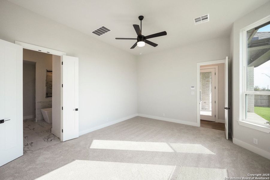 Spacious, unfurnished interior of a new home in Alsatian Oaks: 60ft. lots, Castroville (Image 21).