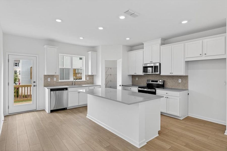 Furnished interior view inside a new home in Somerset at Veterans Memorial, Mableton (Image 10).