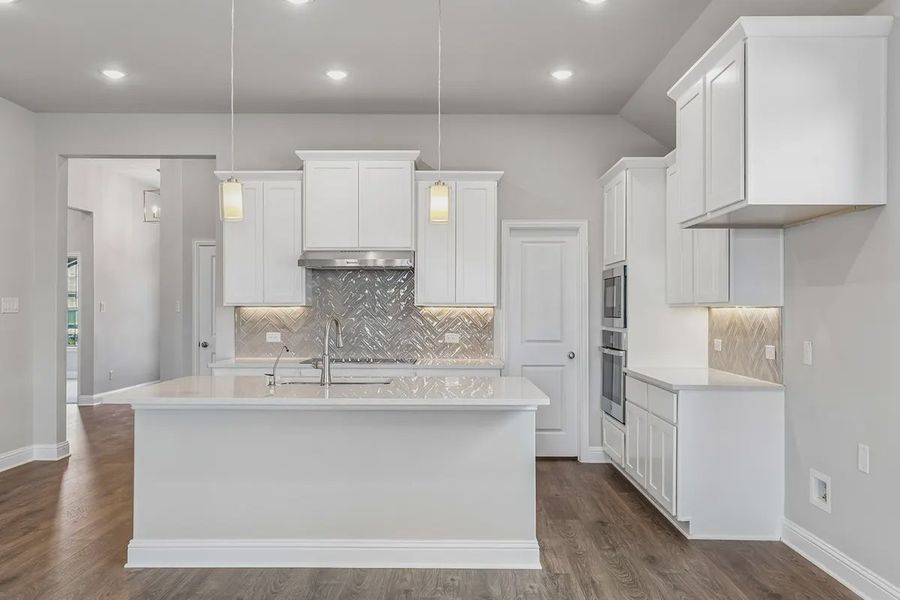 Furnished interior view inside a new home in Summer Crest, Fort Worth (Image 6).