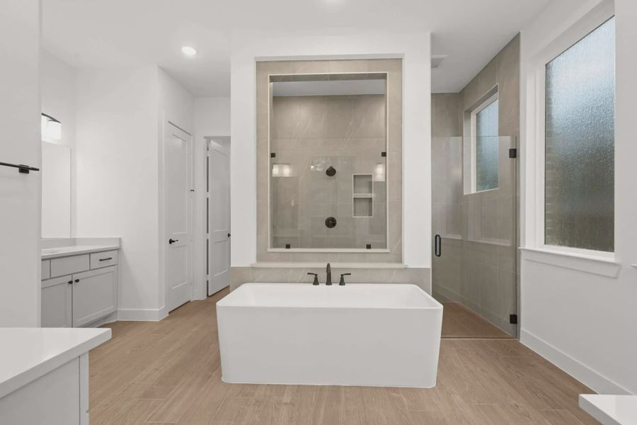 Furnished interior view inside a new home in Evergreen, Fulshear (Image 12).