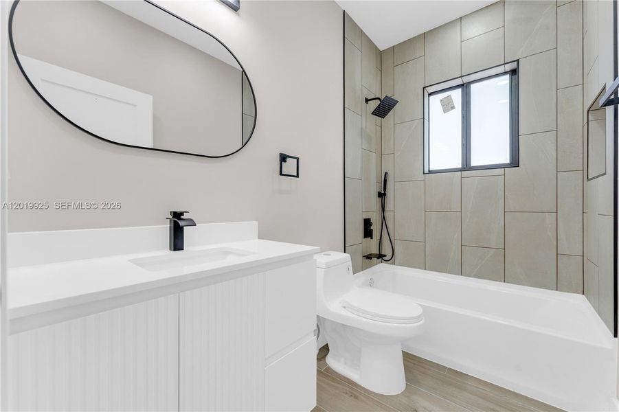 Furnished interior view inside a new home in , Miami (Image 7).
