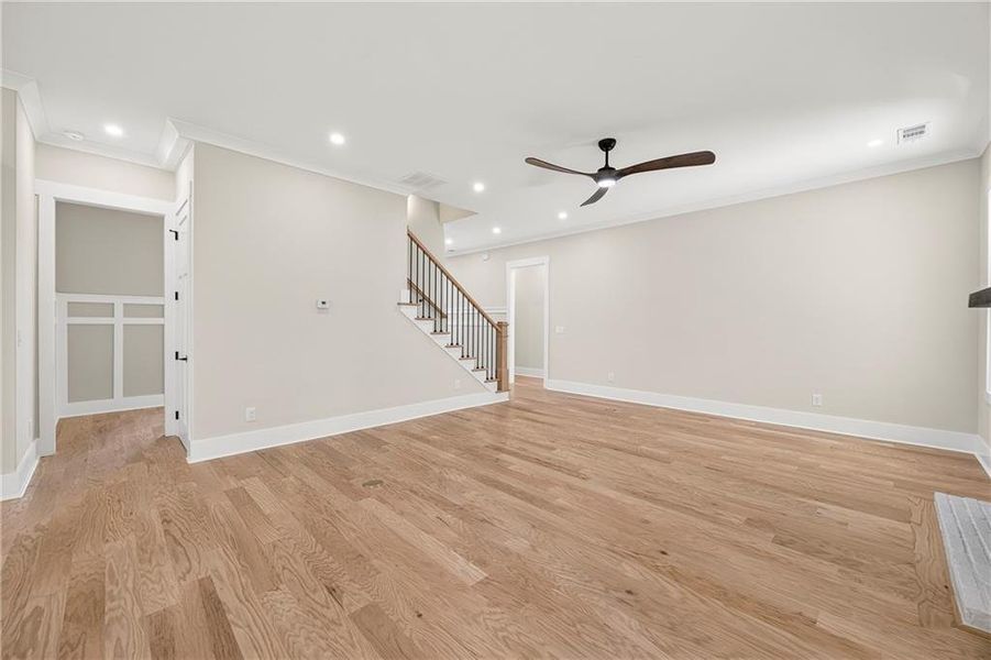 Spacious, unfurnished interior of a new home in , Marietta (Image 80).