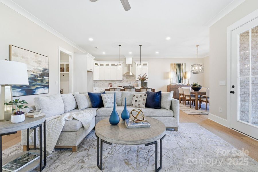 Furnished interior view inside a new home in , Lexington (Image 6).