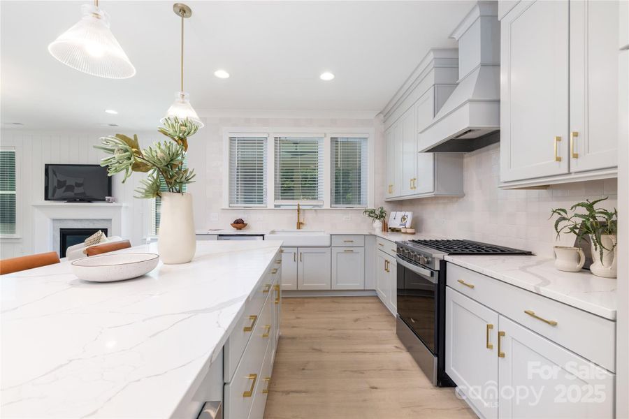 Furnished interior view inside a new home in , Charlotte (Image 17).