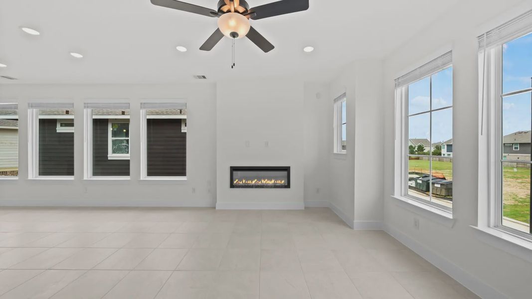 Spacious, unfurnished interior of a new home in Elyson Courtyard Collection, Katy (Image 20). Spacious, unfurnished interior of a new home in Elyson Courtyard Collection, Katy (Image 20).