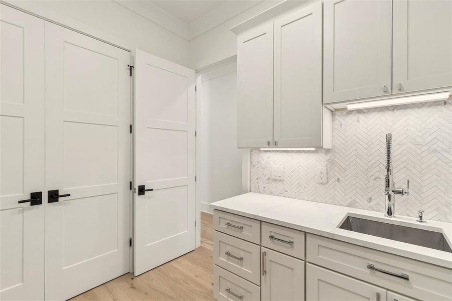 Furnished interior view inside a new home in , Tampa (Image 18).