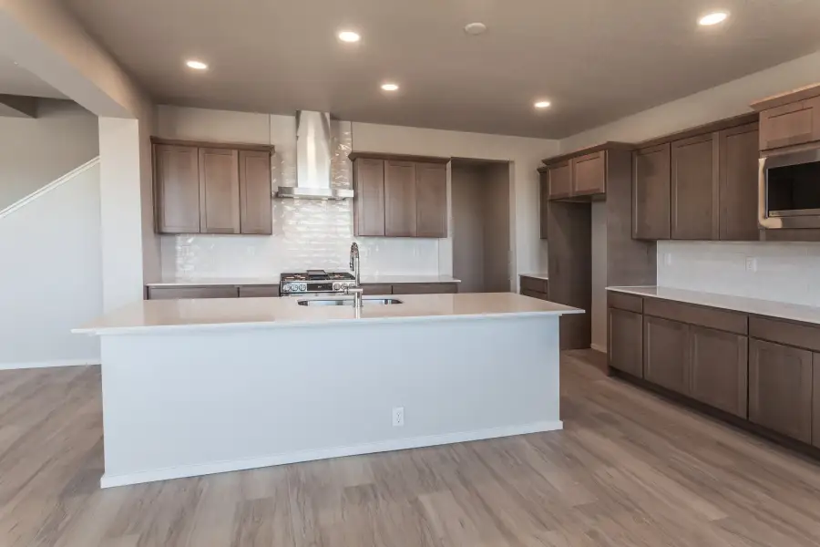 Furnished interior view inside a new home in Trailside, Timnath (Image 11).