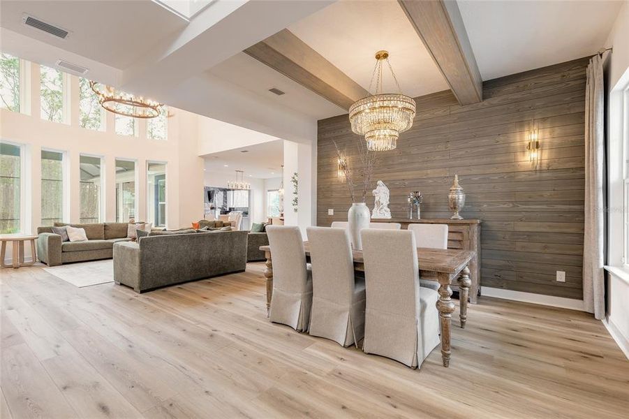 Furnished interior view inside a new home in , Port Orange (Image 53).
