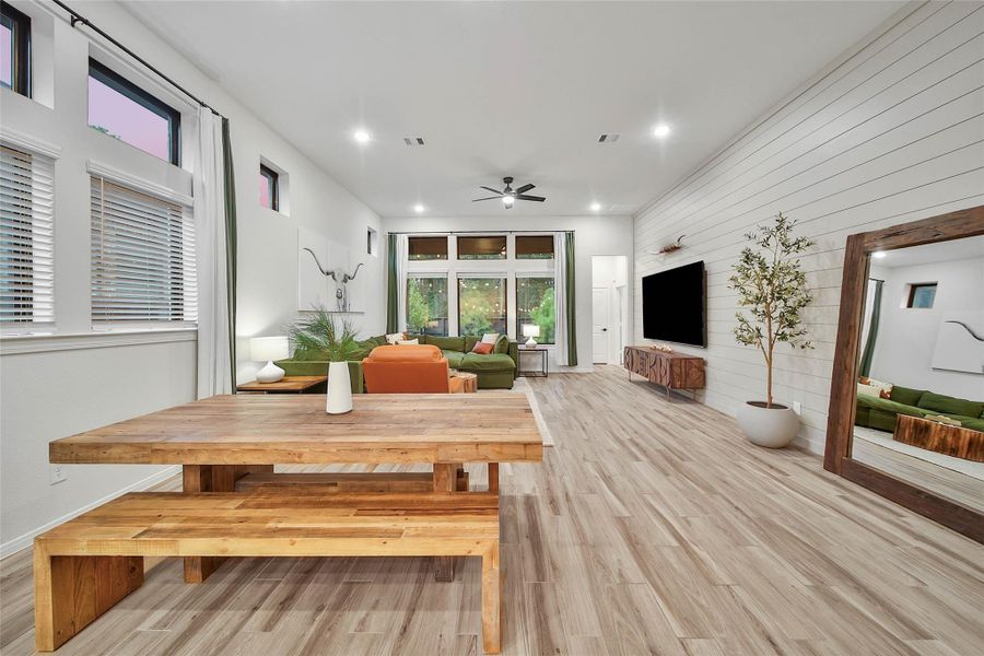 Furnished interior view inside a new home in , Magnolia (Image 31). Furnished interior view inside a new home in , Magnolia (Image 31).