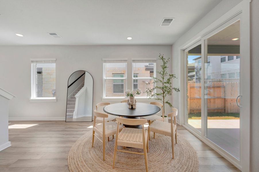 Furnished interior view inside a new home in Park Central, Georgetown (Image 11).
