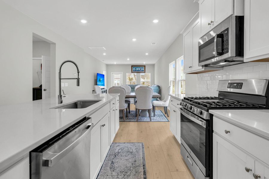 Furnished interior view inside a new home in Horizons at Summers Corner | 55+, Summerville (Image 36).