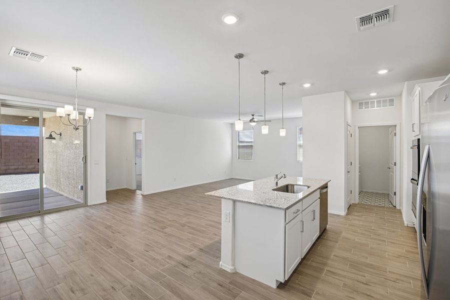 Furnished interior view inside a new home in Mandarina Reserve, Marana (Image 7).
