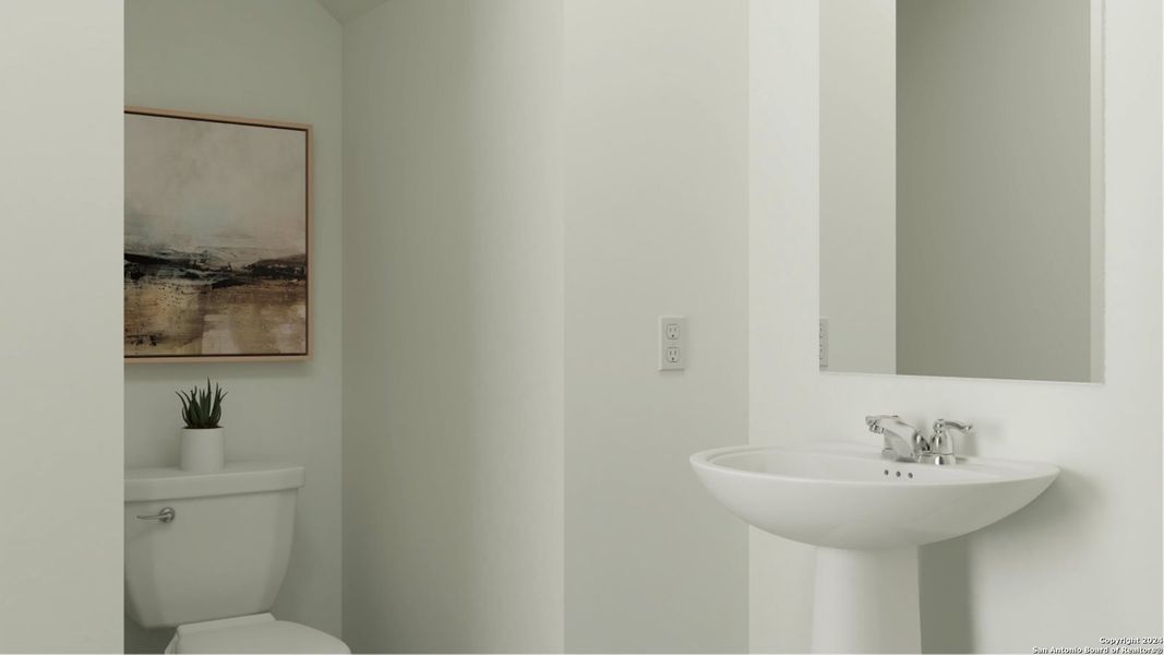 Close-up of interior finishes inside a home in Ruby Crossing, San Antonio (Image 17).