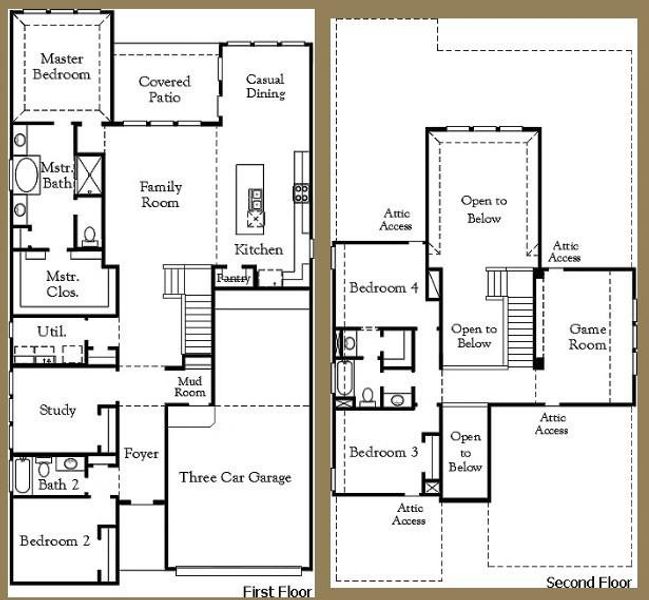 Floorplans - Representative Photo Floorplans - Representative Photo