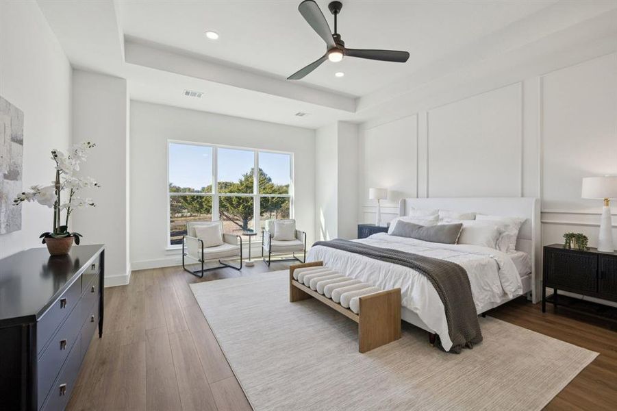 Furnished interior view inside a new home in , Waxahachie (Image 27).