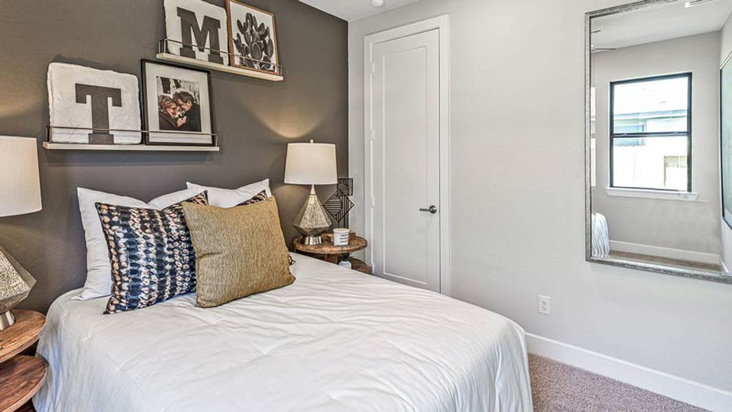 Furnished interior view inside a new home in Trillium, Richmond (Image 11).