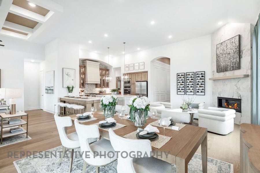Furnished interior view inside a new home in Parten, Austin (Image 3).